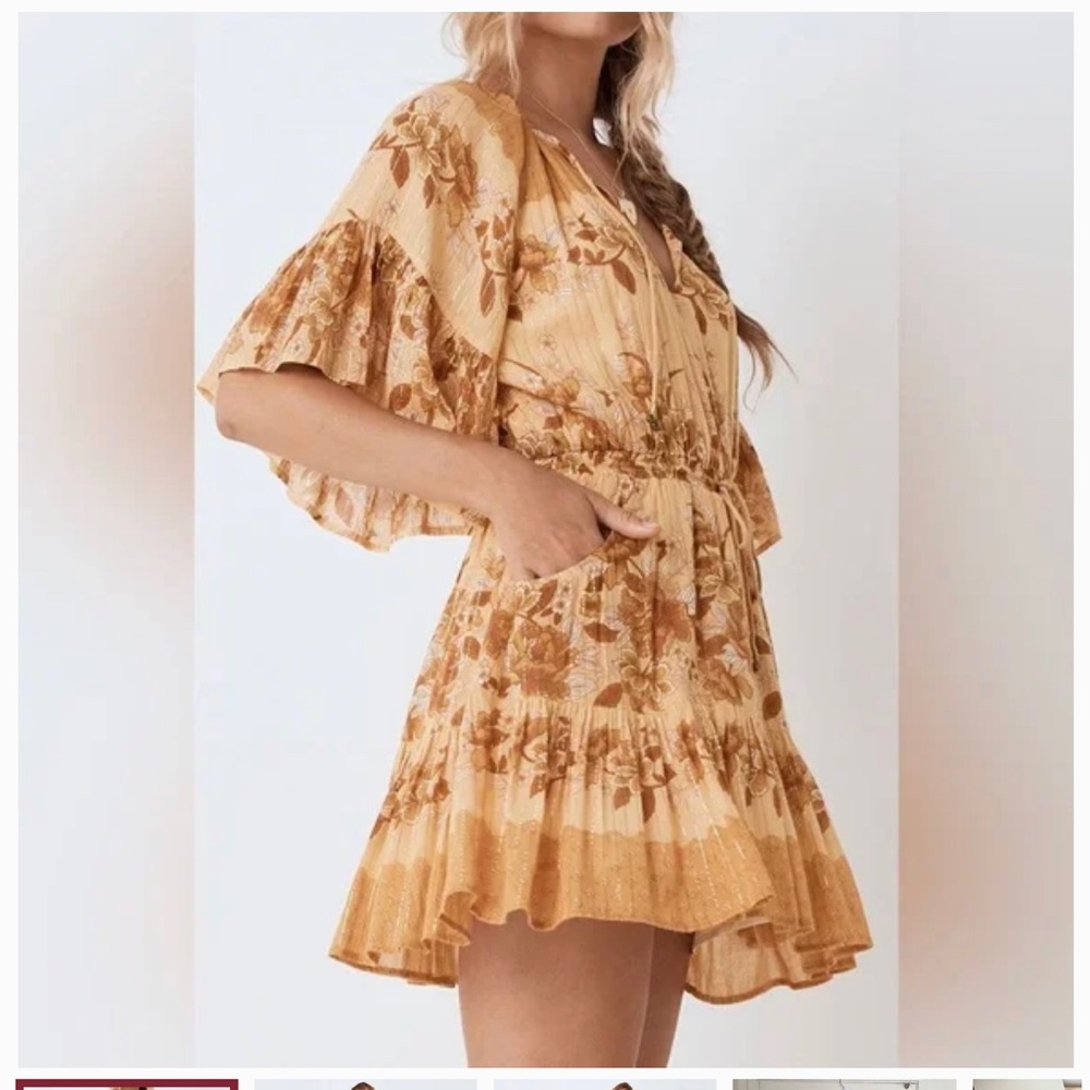 Spell & The Gypsy Playdress in Coco Lei Flutter Sleeve